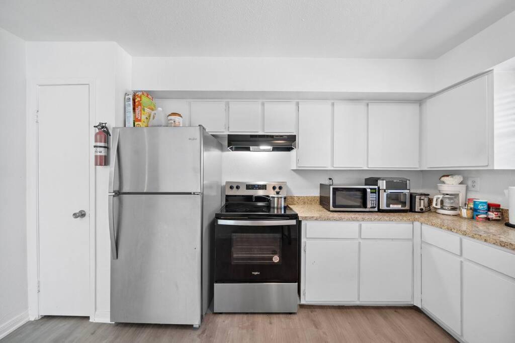 Cozy, Dedicated Workspace, Fast Wi-Fi Apartment Houston Buitenkant foto
